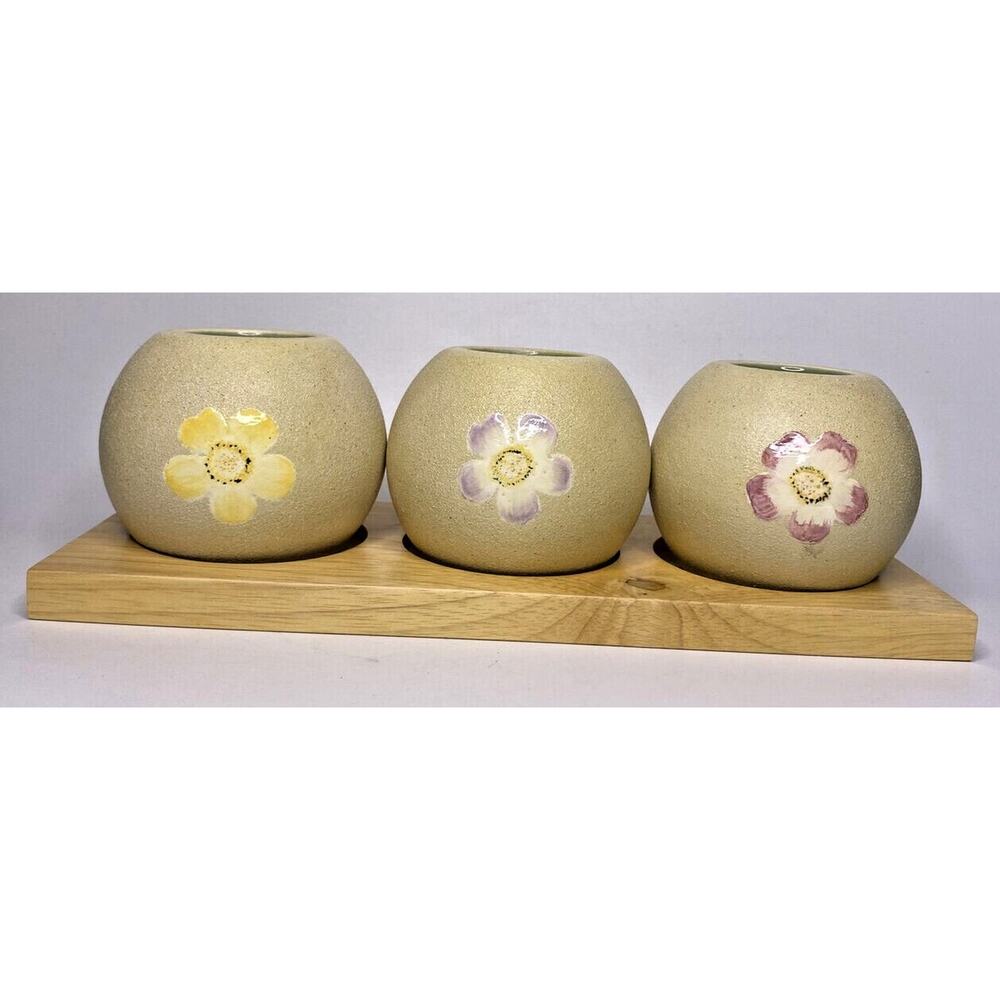 PartyLite Springtime Garden Globes Retired New In Box P24B/P9278